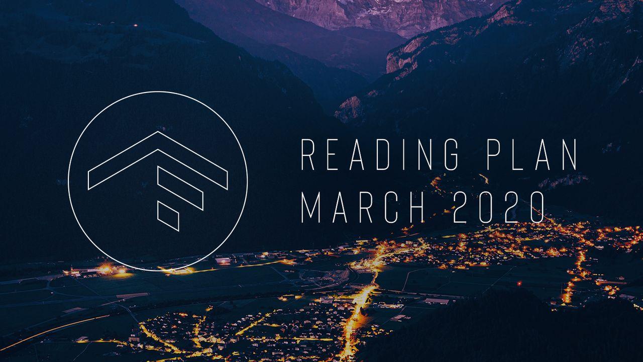 2020 Reading Plan — March