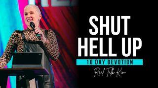Shut Hell Up Deuteronomy 28:8 King James Version with Apocrypha, American Edition