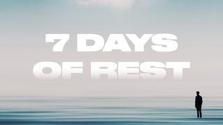 7 Days of Rest Colossians 2:16 New Living Translation