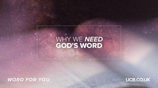 Why We Need God’s Word 1 Tesalonicenses 2:13 La Biblia: La Palabra de Dios para todos