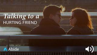 Talking To Hurting Friends 1 Peter 5:7 New International Version (Anglicised)