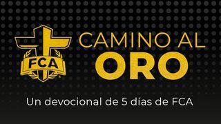 FCA Camino Al Oro Devocional Éxodo 20:3-5 Nueva Versión Internacional - Castellano