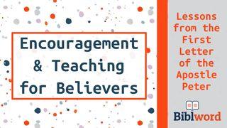 Encouragement and Teaching 1 Peter 1:1-21 English Standard Version 2016