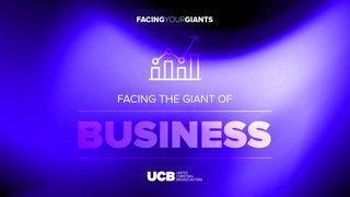Facing Your Giants in Business Proverbs 11:3 New International Version