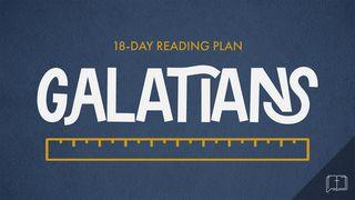 Galatians 18-Day Reading Plan Galatians 6:11 English Standard Version 2016