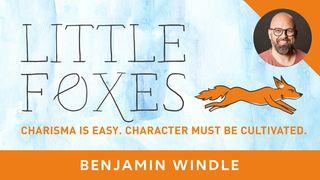 Little Foxes: Charisma Is Easy - Character Must Be Cultivated. Proverbs 4:25 The Passion Translation