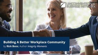 Building A Better Workplace Community Genesis 2:18 English Standard Version 2016