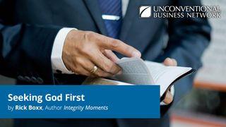 Seeking God First 1 Timothy 5:8 New International Version
