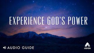 Experience God's Power 2. Mose 14:31 Darby Unrevidierte Elberfelder