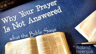 Why Your Prayer Is Not Answered – What the Bible Says Isaiah 1:17 New International Version (Anglicised)
