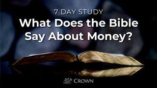 What Does the Bible Say About Money? Mark 12:41 New International Version (Anglicised)