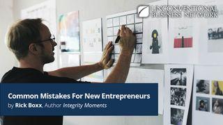 Common Mistakes for New Entrepreneurs Proverbs 20:5 Contemporary English Version