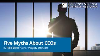Five Myths About CEOs Judges 6:15 New Living Translation