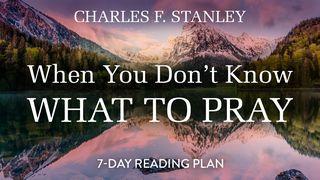 When You Don't Know What to Pray  Psalms 34:22 New American Standard Bible - NASB 1995