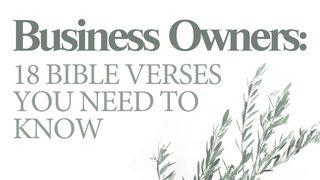 Business Owners: 18 Bible Verses You Need to Know Proverbios 13:4 Reina Valera Contemporánea