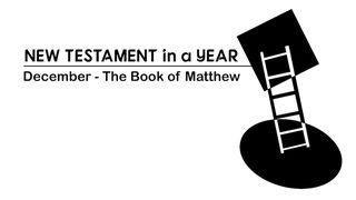New Testament in a Year: December Matthew 11:1 English Standard Version 2016