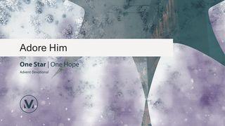 Adore Him: One Star One Hope  Isaiah 65:17 New Living Translation