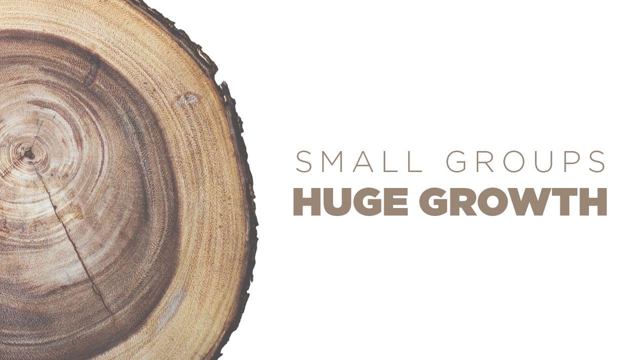 Small Groups, Huge Growth
