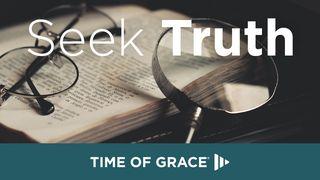 Seek Truth Ewangelia Jana 17:17 Nowa Biblia Gdańska