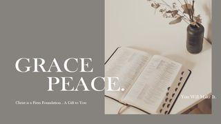 Grace & Peace Jeremiah 1:5 New King James Version