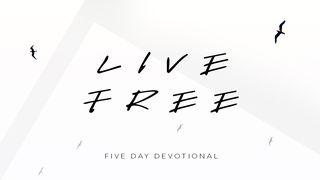 Live Free John 8:36 New King James Version