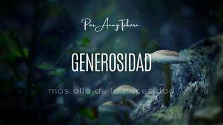 Generosidad Proverbios 11:25 Nueva Versión Internacional - Español
