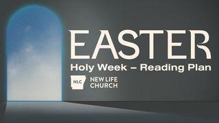 Holy Week - Easter 2022 Markus 11:17 BasisBijbel