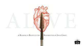 Alive: 21 Reasons to Believe in the Resurrection of Jesus Christ Mato 22:33 A. Rubšio ir Č. Kavaliausko vertimas su Antrojo Kanono knygomis