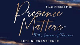Presence Matters 1 Peter 3:8-14 English Standard Version 2016