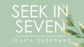 Seek in Seven Job 5:8 King James Version with Apocrypha, American Edition