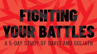 Fighting Your Battles 1 Samuel 17:50 King James Version with Apocrypha, American Edition
