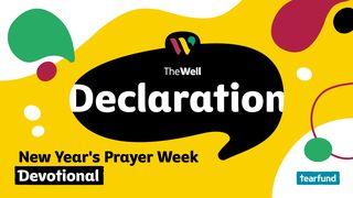 Declaration 2023: The Devotionals Acts 2:33 Young's Literal Translation 1898