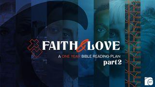 Faith & Love: A One Year Bible Reading Plan - Part 2 روما 4:10 كتاب الحياة
