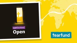 Lent Devotional: Open Matthew 3:2 New International Version