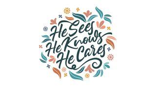 HE SEES, HE KNOWS, HE CARES: THE GOSPEL of LUKE Luke 6:7-11 New Living Translation