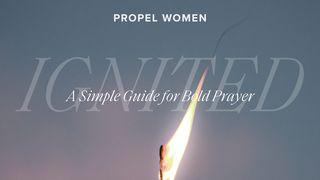 Enflammé: Un guide simple pour une prière audacieuse Jean 3:16 Martin 1744