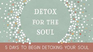 5 Days to Begin Detoxing Your Soul Numbers 23:19-20 New American Standard Bible - NASB 1995