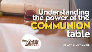 Understanding the Power of the Communion Table 1 Korintiečiams 11:28 A. Rubšio ir Č. Kavaliausko vertimas su Antrojo Kanono knygomis