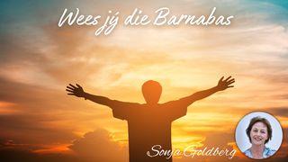 Wees jý die Barnabas. NUMERI 6:25 Nuwe Lewende Vertaling