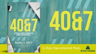 40&7 Devotional: A Guide To Peace During A Custody Battle 雅各书 4:7 新标点和合本, 神版