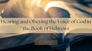 Hearing and Obeying the Voice of God in the Book of Hebrews Hebrews 9:1-28 New King James Version