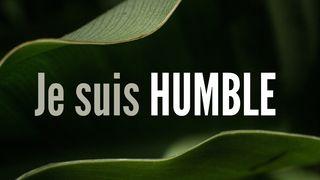Je suis humble ! Luc 18:11 Bible en français courant