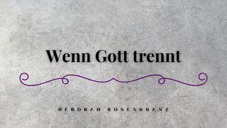 Wenn Gott trennt Genèse 1:15 Nouvelle Edition de Genève 1979
