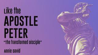 Like the Apostle Peter - ”The Transformed Disciple” Matthew 16:17 International Children’s Bible