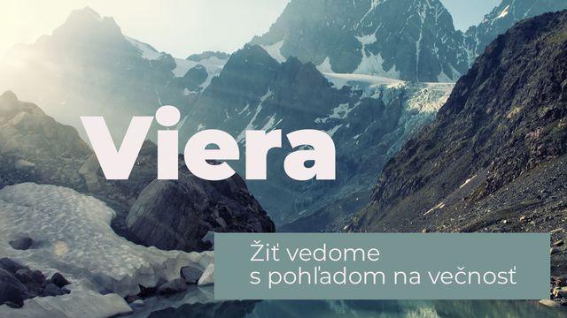 Žiť vedome s pohľadom na večnosť