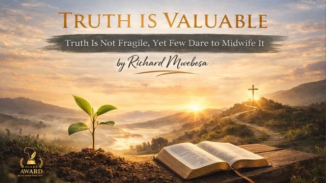 Truth Is Valuable- Truth Is Not Fragile, Yet Few Dare to Midwife It by Richard Mwebesa