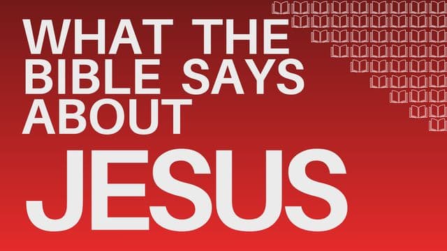 What the Bible Says About Jesus