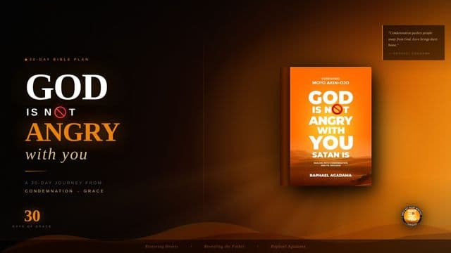 GOD IS NOT ANGRY WITH YOU