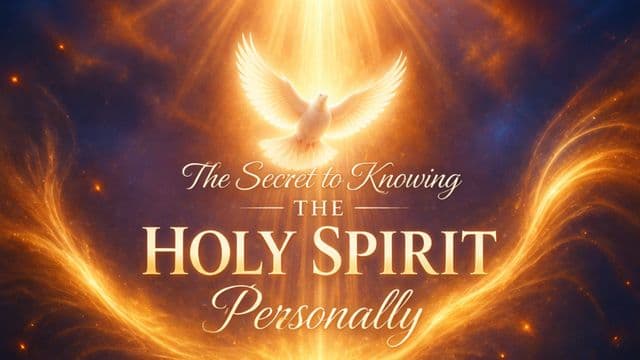 The Secret to Knowing the Holy Spirit Personally