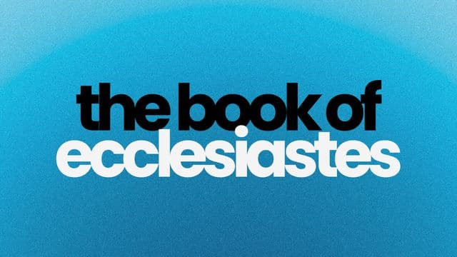 Ecclesiastes